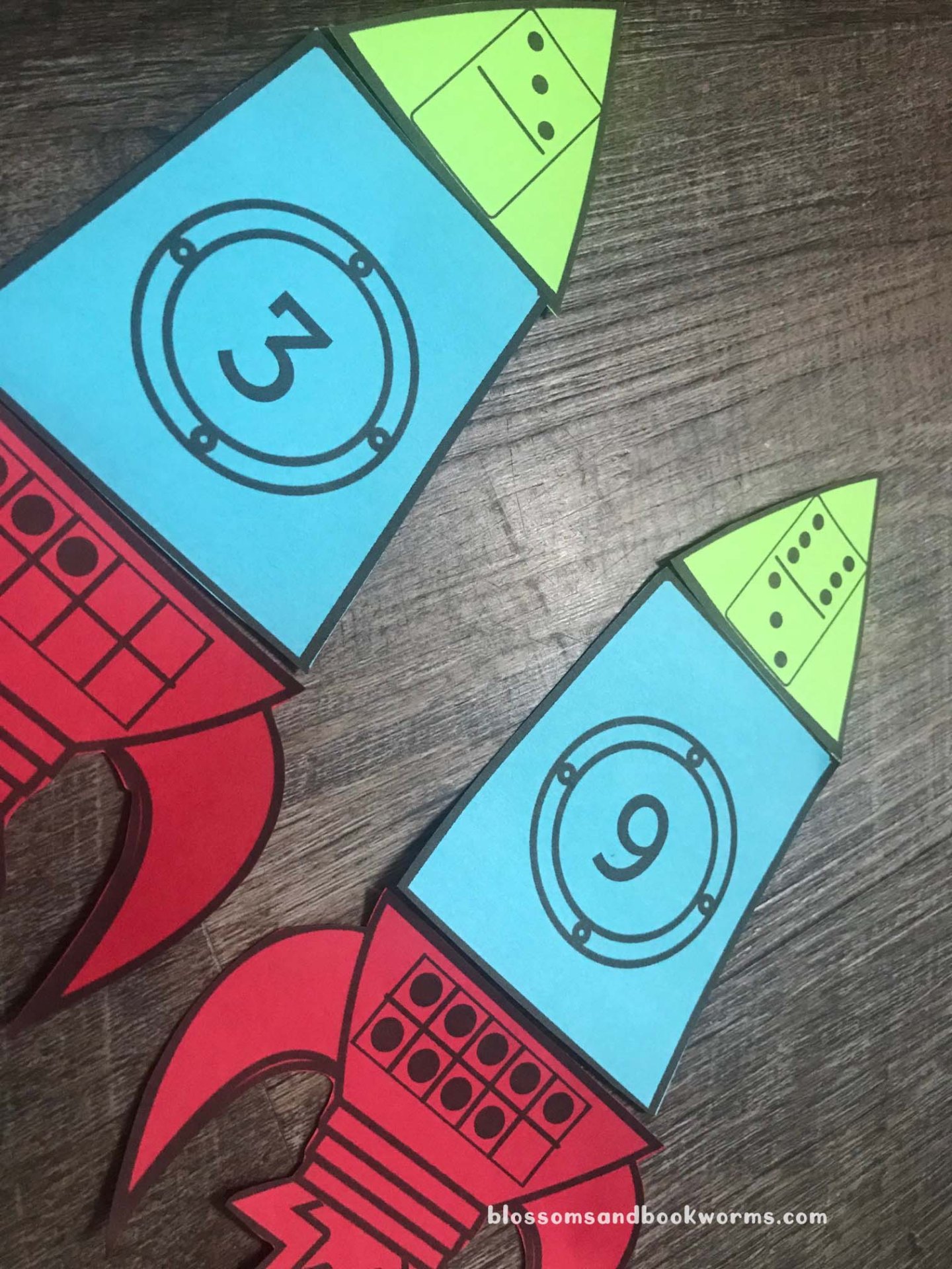 Number Bond Rockets Number Rockets – Blossoms and Bookworms
